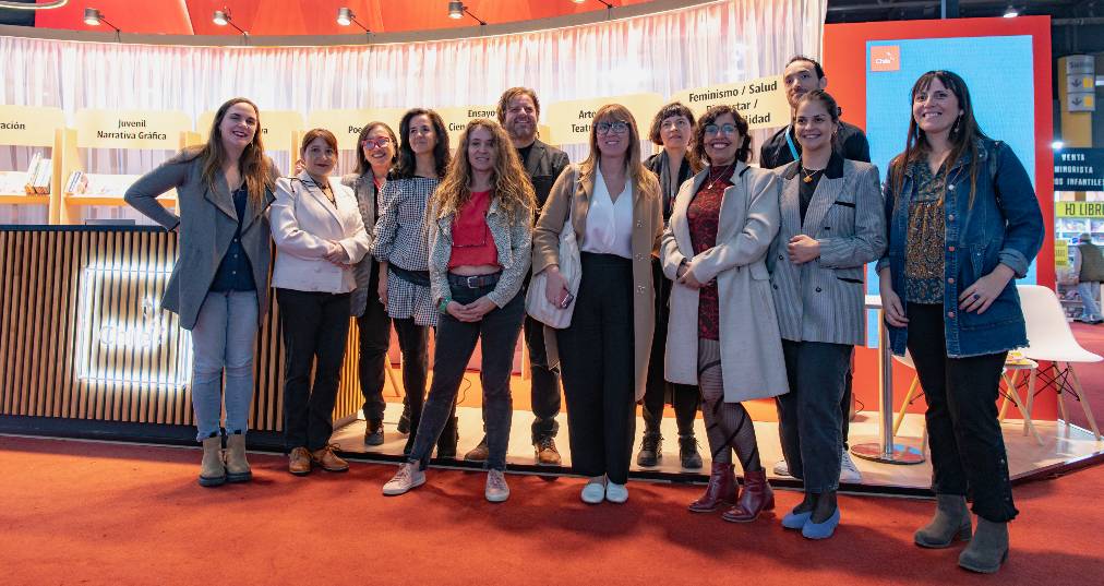 Delegación de ProChile en Feria del Libro de Buenos Aires 2024