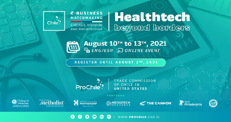 HealthTech Beyond Borders: el evento que emparejará organizaciones médicas y de salud en Chile y Estados Unidos