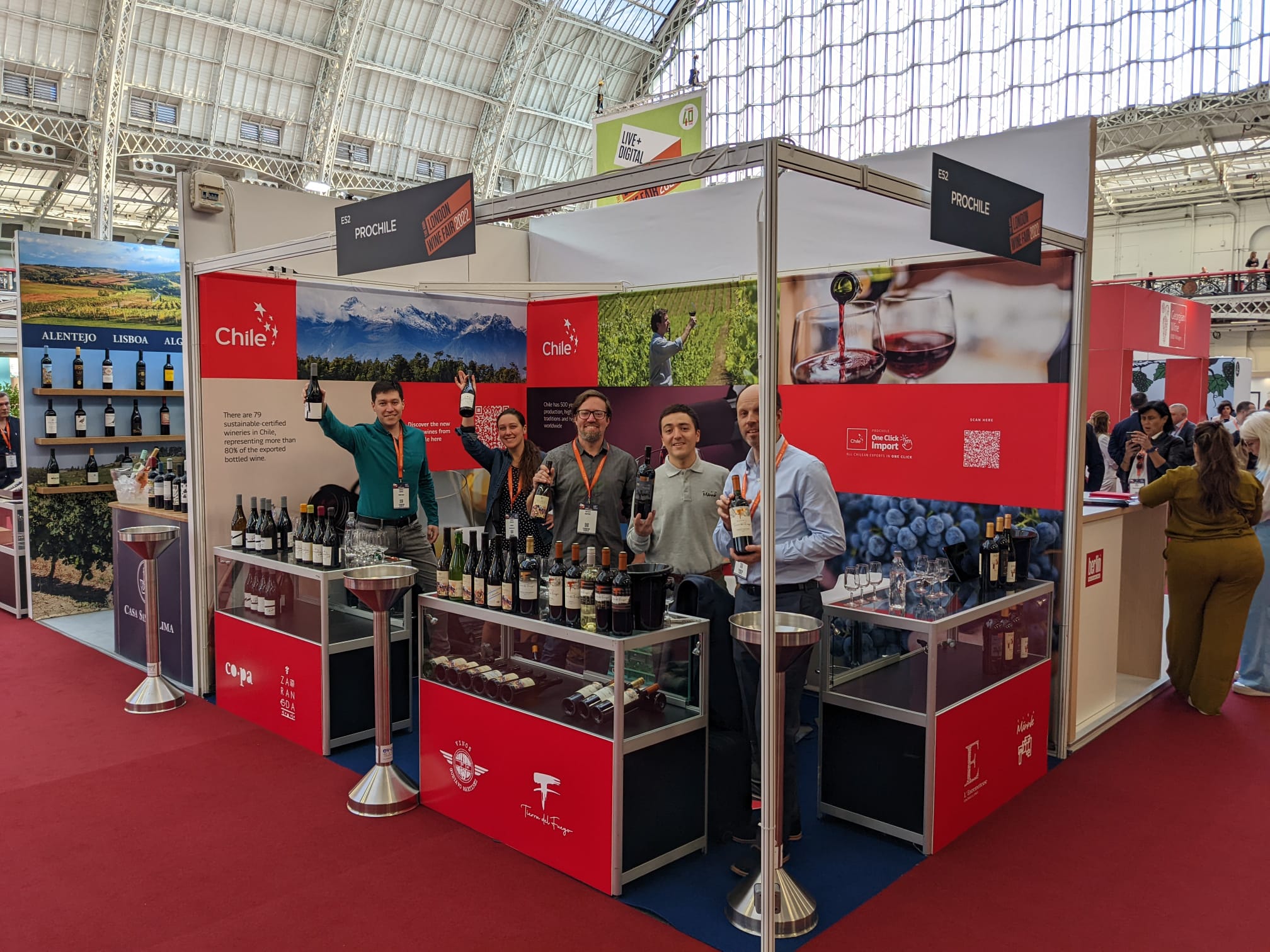 London Wine Fair: ProChile promociona vinos de nicho y premium