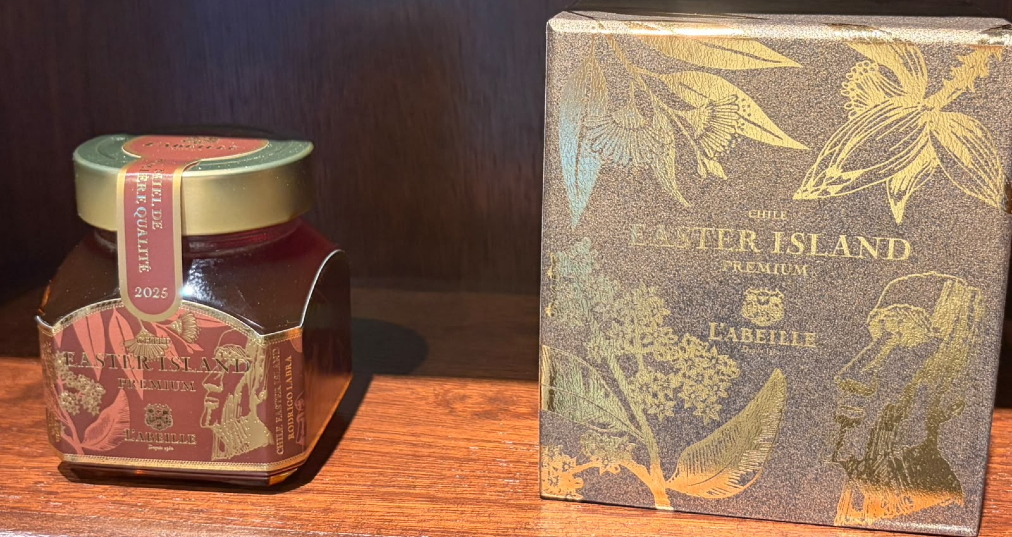 Miel de Rapa Nui en la tienda de L’Abeille en Japón