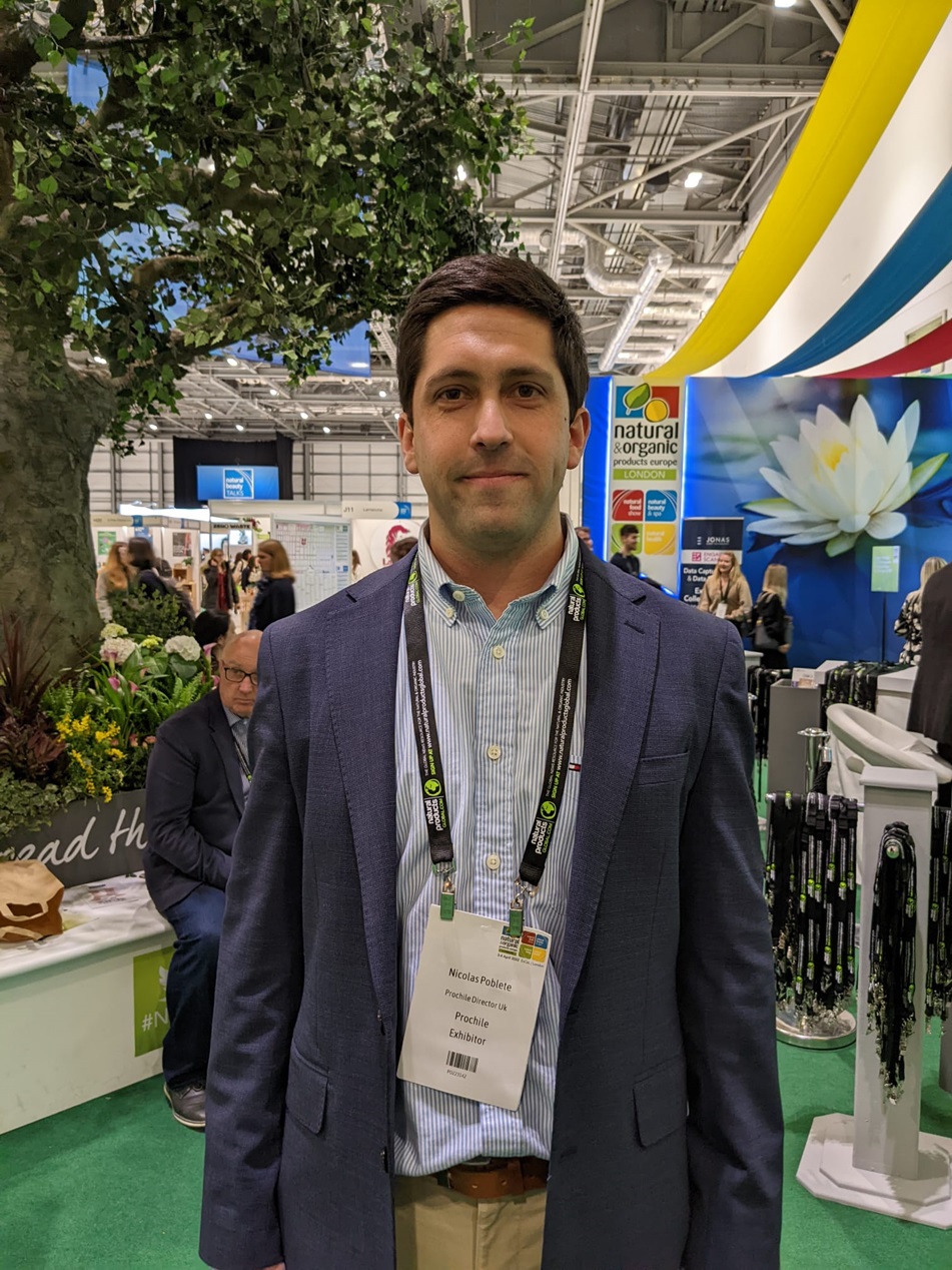 Chile participa en mayor feria de productos orgánicos y naturales en el Reino Unido