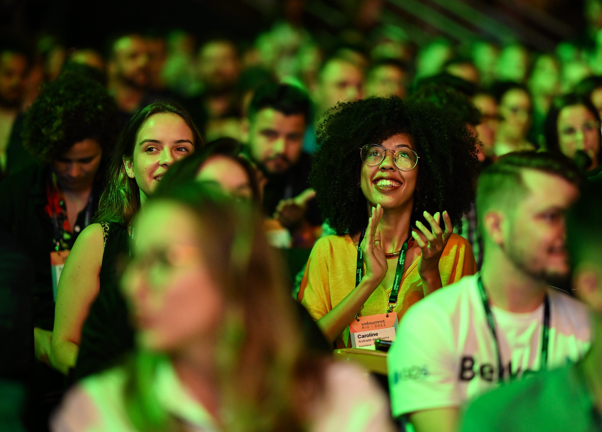 Attendees-at-Centre-Stage-during-the-opening-night-of-Web-Summit-Rio-2023-at-Riocentro-in-Rio-de-Janeiro-Brazil