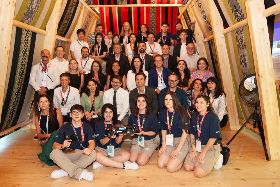 Chilean Clean energy and green hidrogen delegation at Expo 2025 Osaka